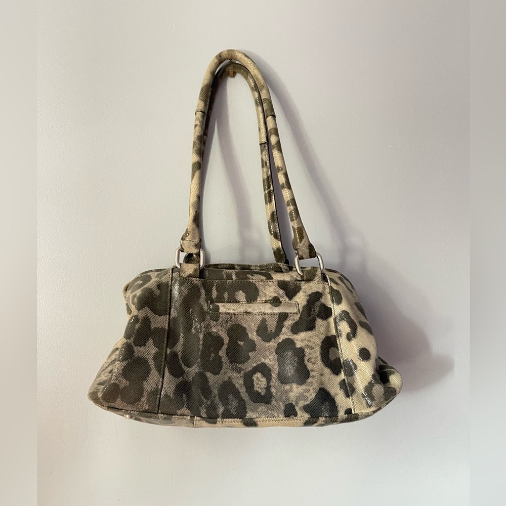 B. Makowsky Snake Print Should Style Purse - image 1